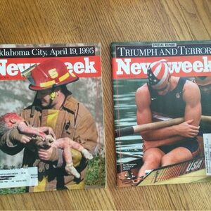 Vintage Newsweek Magazines - Historic Tragedies